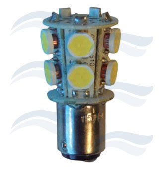 Électricité / Instrumentation AMPOULE LED JAUNE 12 VOLTS