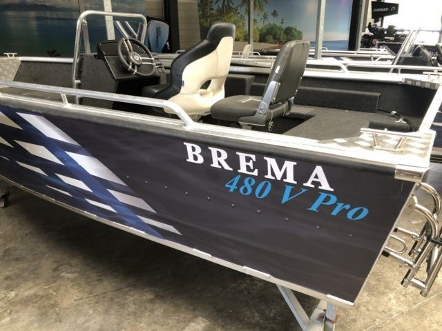 Les bateaux de pêche neufs BREMA 480 V PROBASS CONSOLE