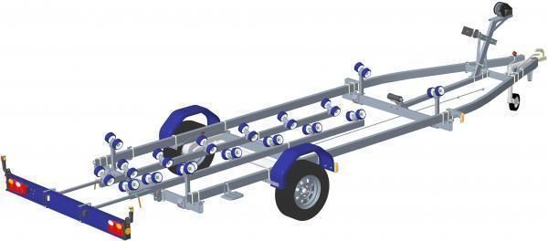 Les remorques neuves SUN WAY GS18 PTC 1800KGS