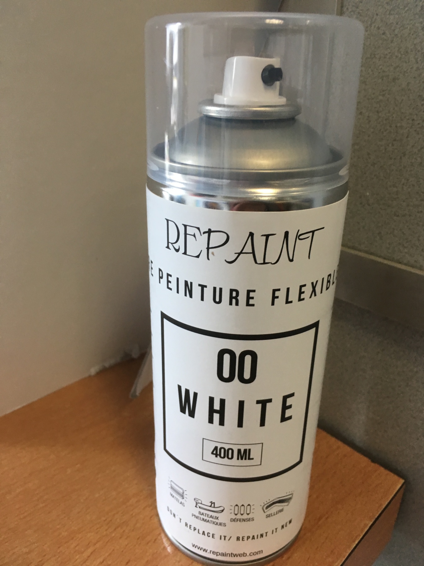 Peinture, lubrifiant, produits de nettoyage pour bateaux PEINTURE BLANCHE FEXIBLE POUR